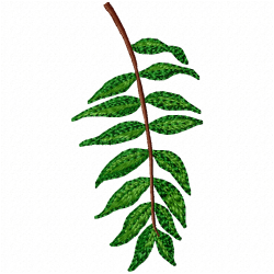 Leaves Embroidery Design 9